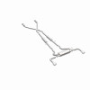 MagnaFlow 14 Infiniti Q50 V6 3.7L Cat-Back Polished Stainless Tips Dual Split Rear Exit Exhaust - 15310