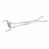 MagnaFlow 14 Infiniti Q50 V6 3.7L Cat-Back Polished Stainless Tips Dual Split Rear Exit Exhaust - 15310
