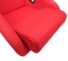 NRG FRP Bucket Seat (Red Cloth) - Large - FRP-300RD
