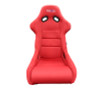 NRG FRP Bucket Seat (Red Cloth) - Large - FRP-300RD
