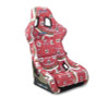 NRG FRP Bucket Seat PRISMA Oriental Longivity Plate Edition W/ Gold Pearlized Back - Large - FRP-302-DYNASTY