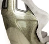 NRG FRP Bucket Seat ULTRA Edition - Large (Grey Alcantara/Pearlized Back) - FRP-302GY-ULTRA Photo - Close Up