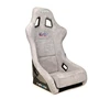 NRG FRP Bucket Seat ULTRA Edition - Large (Grey Alcantara/Pearlized Back) - FRP-302GY-ULTRA Photo - Close Up