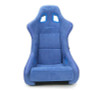 NRG FRP Bucket Seat (Large) Prisma-Chromatic Royal Blue Vegan Suede w/ Chameleon Back - FRP-302RBL-CHRMTC User 1