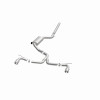 MagnaFlow SYS C/B Dual Split Rear Exit 4in Polished Tips 2015 VW GTI 2.0L Turbo - 15357