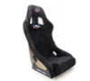 NRG FRP Bucket Seat ULTRA Edition - Medium (Black Alcantara/Gold Glitter Back) - FRP-303BK-ULTRA