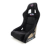 NRG FRP Bucket Seat ULTRA Edition - Medium (Black Alcantara/Gold Glitter Back) - FRP-303BK-ULTRA