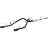 MagnaFlow SYS Cat-Back 4in Black Dual Split Rear Tips 14-15 Chevy Silverado/GMC Sierra 4.3L-5.3L - 15361