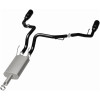 Magnaflow 09-15 Dodge Ram 1500 V8 Dual Spilt Rear Exit Black Stainless C/B Perf Exhaust - 15363