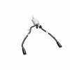 Magnaflow 09-15 Dodge Ram 1500 V8 Dual Spilt Rear Exit Black Stainless C/B Perf Exhaust - 15363