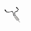 Magnaflow 09-15 Dodge Ram 1500 V8 Dual Spilt Rear Exit Black Stainless C/B Perf Exhaust - 15363