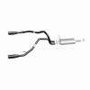 Magnaflow 09-15 Dodge Ram 1500 V8 Dual Spilt Rear Exit Black Stainless C/B Perf Exhaust - 15363
