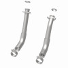MagnaFlow 66-72 Chevy C10 Pickup V8 2-Piece Front Exhuast Pipe Kit (2in Tubing/Clamps/Inlet Flanges) - 15380