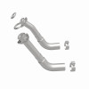 MagnaFlow 66-72 Chevy C10 Pickup V8 2-Piece Front Exhuast Pipe Kit (2in Tubing/Clamps/Inlet Flanges) - 15380