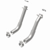 MagnaFlow 66-72 Chevy C10 Pickup V8 2-Piece Front Exhuast Pipe Kit (2in Tubing/Clamps/Inlet Flanges) - 15380