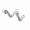 MagnaFlow 66-72 Chevy C10 Pickup V8 2-Piece Front Exhuast Pipe Kit (2in Tubing/Clamps/Inlet Flanges) - 15380