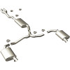 MagnaFlow 11-12 Dodge Charger V6 3.6L Dual Split Rear Exit Stainless Cat-Back Performance Exhaust - 15492