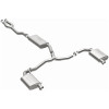 MagnaFlow 11-12 Dodge Charger V6 3.6L Dual Split Rear Exit Stainless Cat-Back Performance Exhaust - 15492