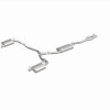 MagnaFlow 11-12 Dodge Charger V6 3.6L Dual Split Rear Exit Stainless Cat-Back Performance Exhaust - 15492