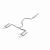 MagnaFlow 11 Buick Regal L4 (Excl. GS Model) Dual Split Rear Exit SS Cat-Back Performance Exhaust - 15498