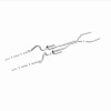 MagnaFlow Sys C/B 64-66 Ford Mustang 2.5inch - 15815