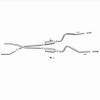 MagnaFlow Sys C/B 70-72 Mopar E-Body 2.5 Cuda - 15851