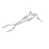 MagnaFlow Sys C/B 64-67 GM A-Body 3inch - 15897