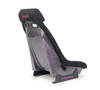 NRG GT Retro Bucket Seat - Black Vegan Leather Black Stitching Multicolor Fiberglass Back w/ Glitter - PRI-150BK-PRISMA Photo - Close Up