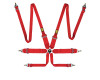 OMP First 3/2 Racing Harness Red - DA0-0204-B02-061