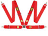 OMP Safety Harness First 3In 4 Points Red Fia 8854/98 - DA0-0801-B01-061
