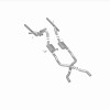 MagnaFlow Sys C/B 55-57 Chevy Bel Air V8 3inch - 16596