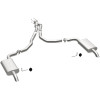 MagnaFlow 75-79 Chevy Corvette V8 5.7L Dual Split Rear Exit Stainless Cat-Back Perf Exhaust - 16710