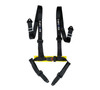 NRG 4 Point Seat Belt Harness / Buckle Lock- Black - SBH-4PC-SBK Photo - Primary