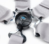 NRG 5PT 3in. Seat Belt Harness / Cam Lock - Silver - SBH-B6PCSL Photo - Close Up
