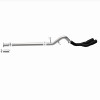 MagnaFlow 08-18 Ford F-250/F-350/F-450 4.6L/6.7 DPF-Back Black 4in Dual Single Rear Exit - 17068