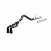 MagnaFlow 07-17 Dodge Ram 2500/3500 6.7L DPF-Back Black 4in Dual Single Passenger Side Rear Exit - 17070