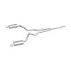 MagnaFlow Cat Back, SS, 2.5in, Street, Dual Split Polished 4.5in Tips 2015 Ford Mustang Ecoboost - 19097