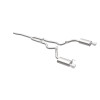 MagnaFlow Cat Back, SS, 2.5in, Street, Dual Split Polished 4.5in Tips 2015 Ford Mustang Ecoboost - 19097