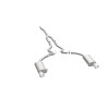 MagnaFlow Cat Back, SS, 2.5in, Street, Dual Split Polished 4.5in Tips 2015 Ford Mustang Ecoboost - 19097