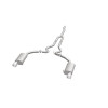 MagnaFlow Cat Back, SS, 2.5in, Street, Dual Split Polished 4.5in Tips 2015 Ford Mustang Ecoboost - 19097
