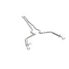 MagnaFlow Cat Back, SS, 2.5in, Competition, Dual Split Polished 4.5in Tips 2015 Ford Mustang V6 3.7L - 19099