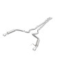 MagnaFlow Cat Back, SS, 2.5in, Competition, Dual Split Polished 4.5in Tips 2015 Ford Mustang V6 3.7L - 19099