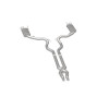 MagnaFlow Cat Back, SS, 3in, Street, Dual Split Polished 4.5in Tips 2015 Ford Mustang GT V8 5.0L - 19100