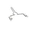 MagnaFlow Cat Back, SS, 3in, Street, Dual Split Polished 4.5in Tips 2015 Ford Mustang GT V8 5.0L - 19100