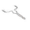MagnaFlow Cat Back, SS, 3in, Competition, Dual Split Polished 4.5in Tips 2015 Ford Mustang GT V8 5.0 - 19101