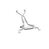 MagnaFlow Cat-Back 09-17 Nissan 370Z V6 3.7L Street Series SS 2.25in Dual Split Rear Exit Exhaust - 19135