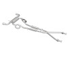 MagnaFlow Cat-Back 09-17 Nissan 370Z V6 3.7L Street Series SS 2.25in Dual Split Rear Exit Exhaust - 19135