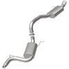 MagnaFlow Sys C/B 15-16 Volkswagen Passat 1.8L SS 3in Single Rear Ext 4in Tip - 19154