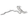 MagnaFlow Sys C/B 2015-2017 Volkswagen Golf R 3in Polished SS Quad Tip Split Rear Exit - 19165