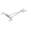 MagnaFlow Cat Back, SS, 2.5in, Quad Split Polish 4in tip 14-15 Jeep Grand Cherokee 3.6L/5.7L V6/V8 - 19193